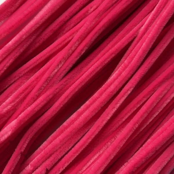 Fils chenille - ref #Fushia