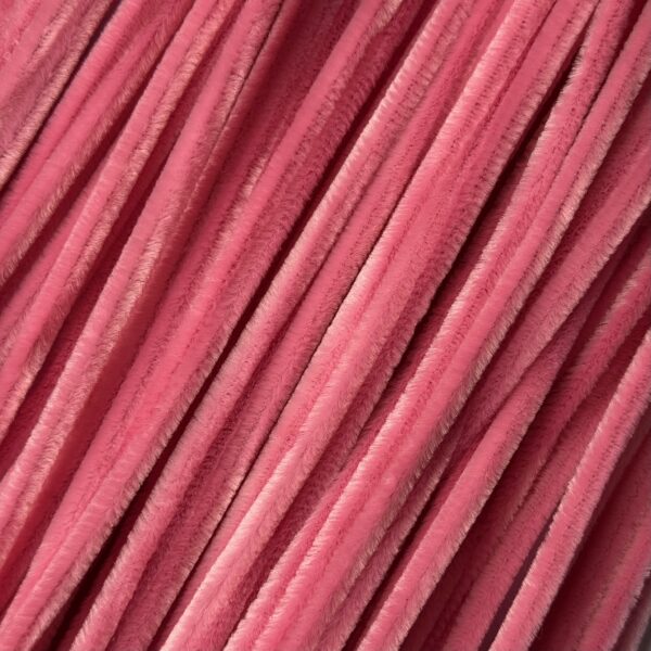 Fils chenille - ref #Rose