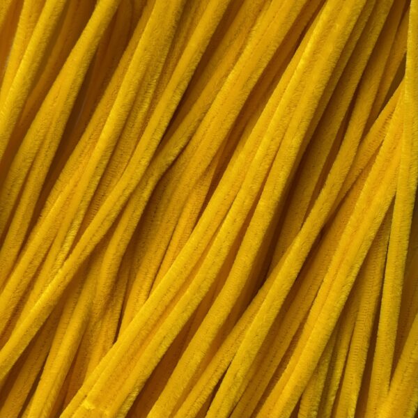 Fils chenille - ref #Jaune