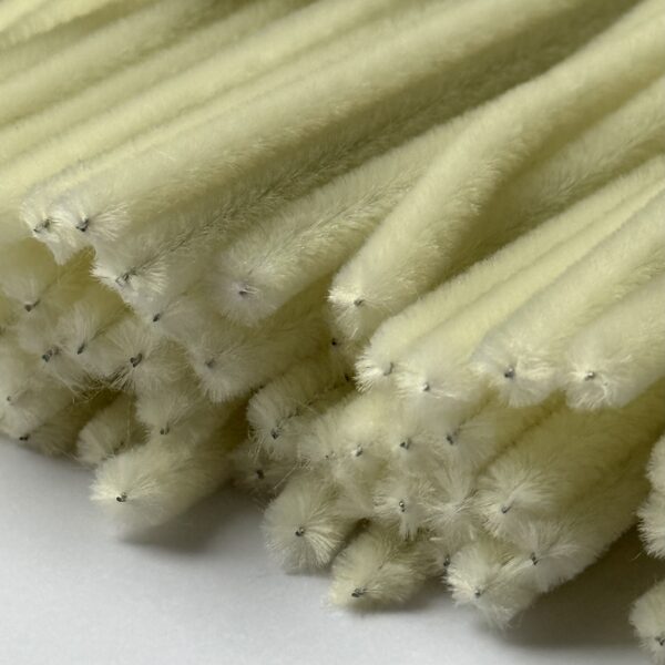 Fils chenille - ref #Blanc cassé