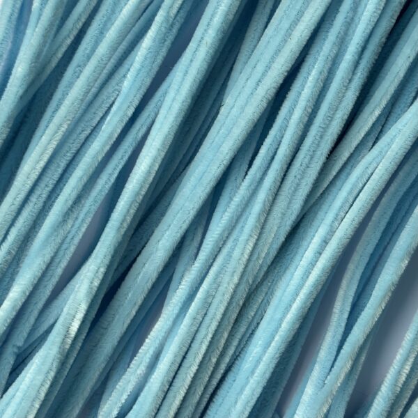 Fils chenille - ref #Bleu
