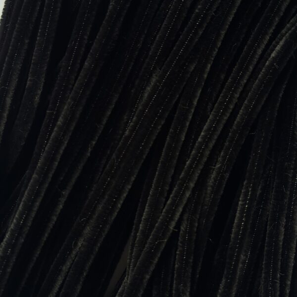Fils chenille - ref #Noir