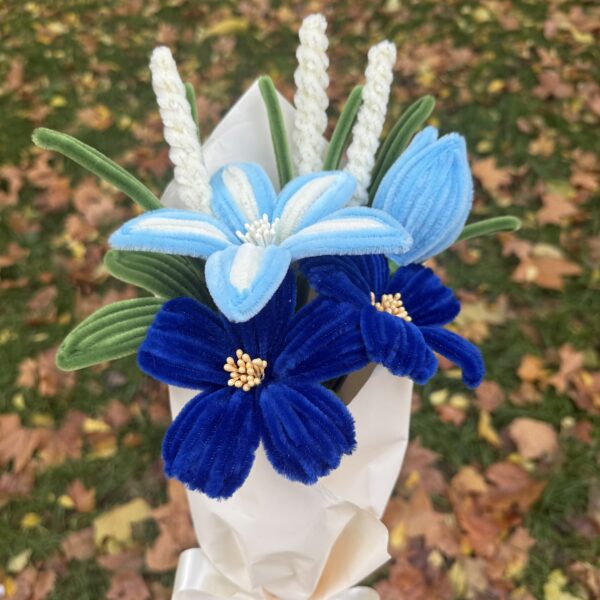 Bouquet basic - 5 fleurs personnalisable